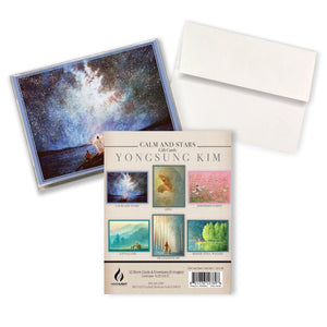 Calm and Stars Gift Card Set 1
