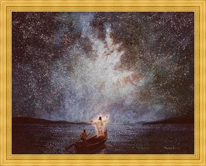 Calm and Stars Large Wall Art
