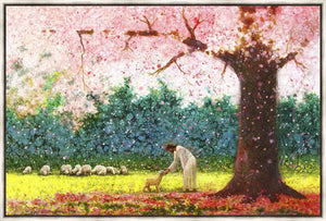 In Green Pastures Large Wall Art