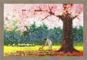 In Green Pastures Large Wall Art