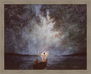 Calm and Stars Large Wall Art